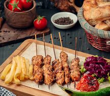 Шашлык из курицы по-турецки