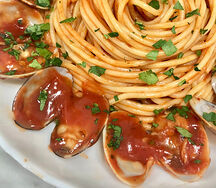 Спагетти Frutti di Mare с вонголе