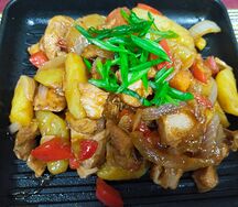 Жаровня из курицы