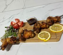 Куриные крылья на мангале