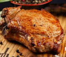 Шашлык из свиной корейки 