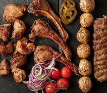 Ассорти шашлыков из баранины