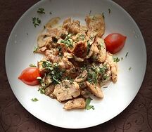 Поджарка куриная