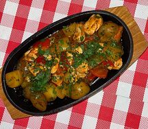 Жаровня с курицей