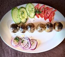 Картофель на мангале