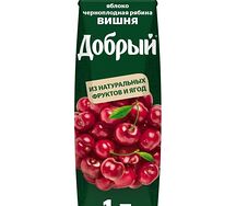 Сок Добрый яблоко-вишня