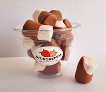 Маршмэллоу в молочном шоколаде