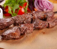 Шашлык из бараньей лопатки