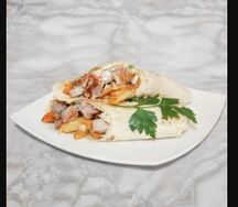Шаурма Биг с бараниной и жареным картофелем