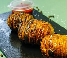 Картофель на мангале 