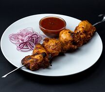 Шашлык из мякоти курицы
