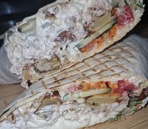 Шаурма с сыром