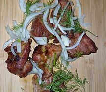 Шашлык из свиной шейки