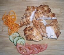 Шашлык из куриной грудки