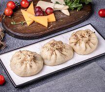 Хинкали с сыром сулугуни