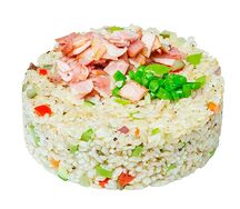 Рис с беконом