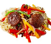 Той-а-wok с овощами