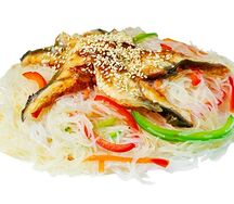 Лапша рисовая тонкая
