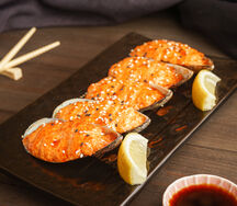 Запеченные мидии острые