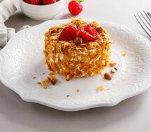 Воздушный десерт без сахара