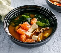 Суп Мисо с лососем