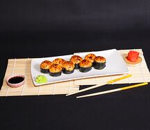 Запеченный с мидиями