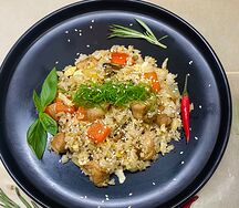 Тепаньяки с курицей