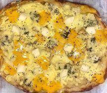 Римская пицца Сырная