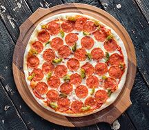 Пицца Пепперони Диабло (традиционное тесто)