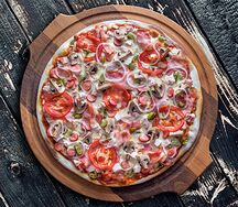 Пицца Ди Папа (тонкое тесто)