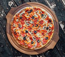 Пицца Сицилийская (традиционное тесто)