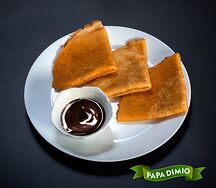 Блины с шоколадом