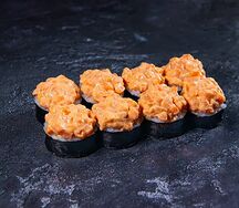 Ролл с острым лососем