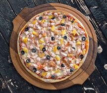 Пицца Гавайская (традиционное тесто)