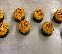 Нежный Лосось под сырным соусом