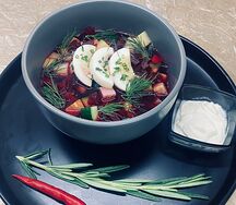 Холодный борщ