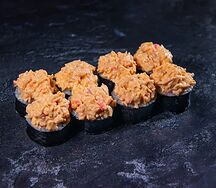 Ролл с острым крабом