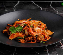 Удон с Креветками