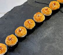 Запеченный Угорь под сырным соусом