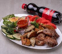 Комбо №6 Свиная шейка и Добрый кола