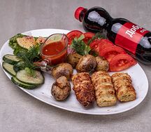 Комбо №2 Люля-кебаб из курицы и Добрый кола