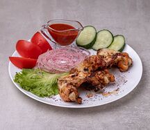 Шашлык из куриных крыльев