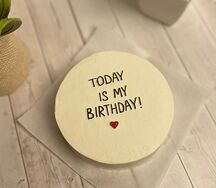 Бенто торт Today is my Birthday