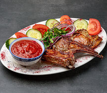 Шашлык из баранины на кости