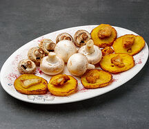 Грибы на углях