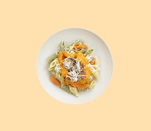 Куриные фрикадельки с пастой