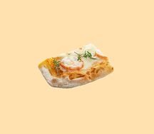 Пицца с индейкой и моцареллой