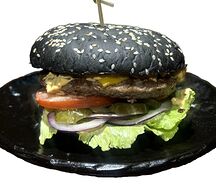 Black Patty burger