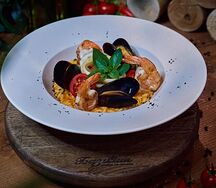 Ризотто с морепродуктами
