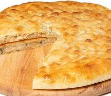 Пирог с курицей и грибами